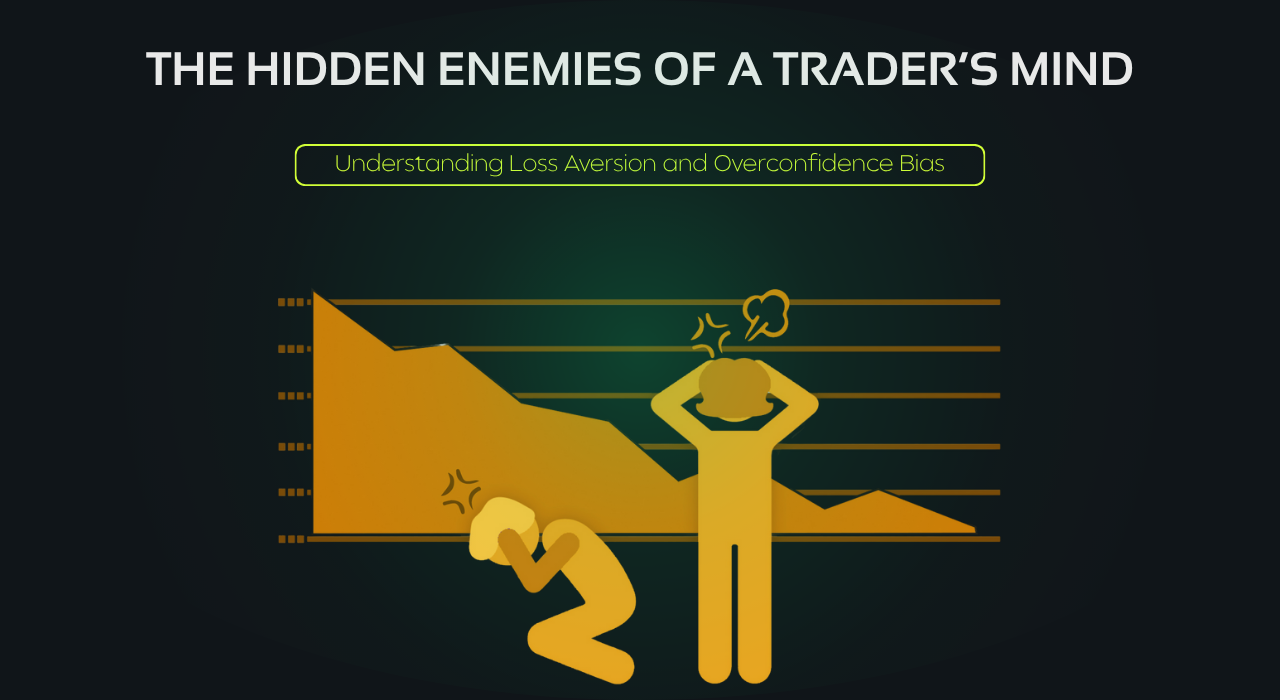 What is loss aversion in trading psychology and how does it affect trader decisions?